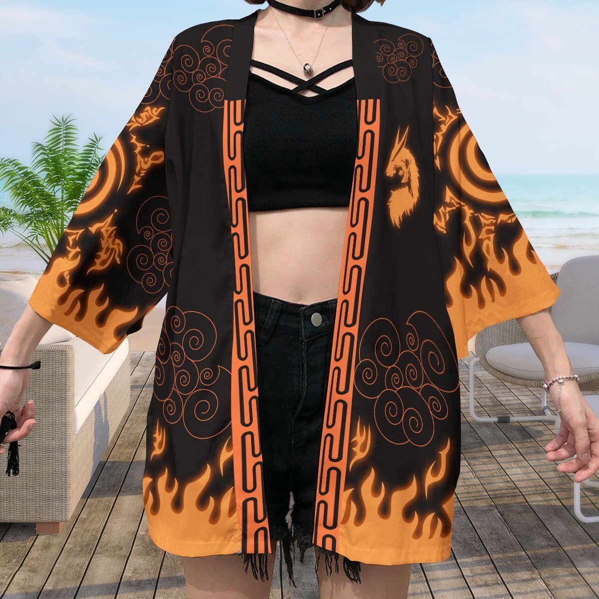 Naruto Kimono - Kurama Mark Kimono FDM3107
