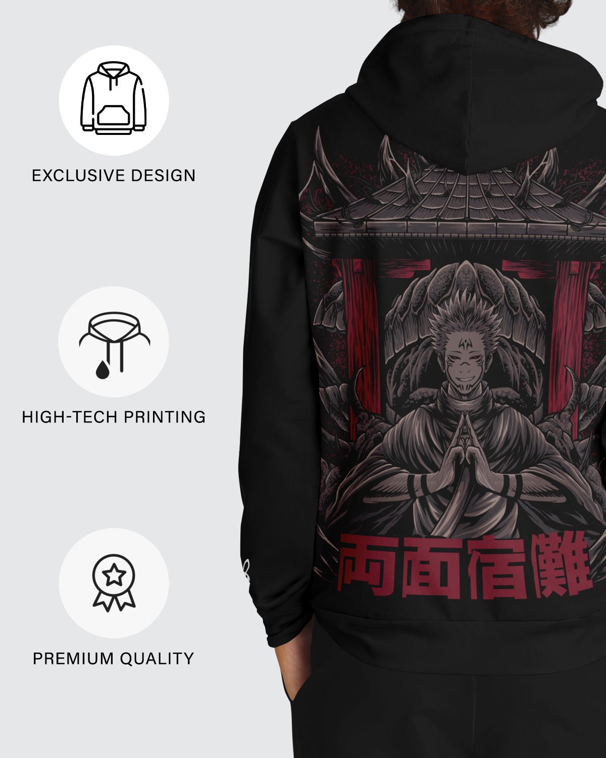 Ryomen Sukuna Hoodie • Jujutsu Kaisen