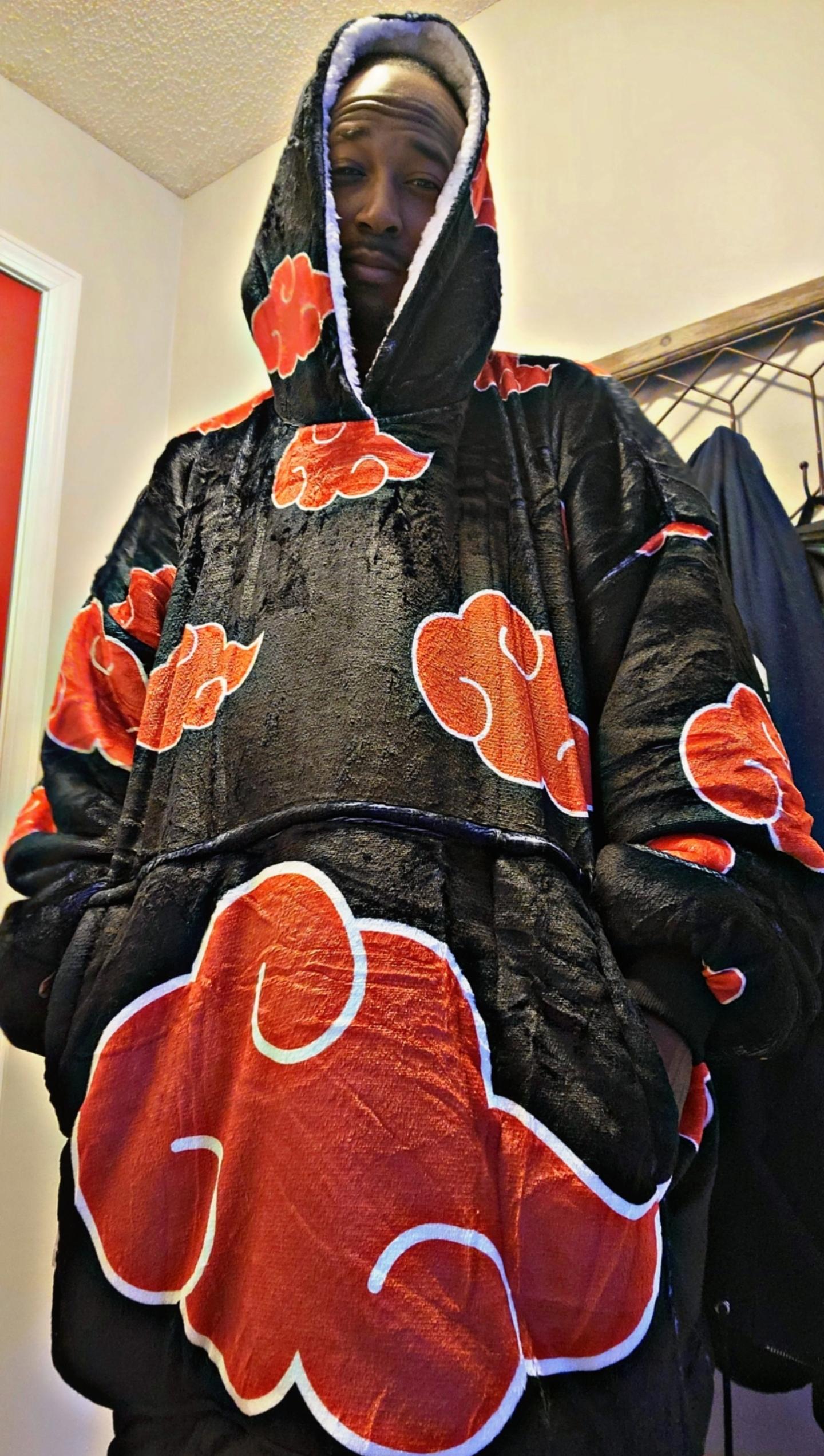 Akatsuki Blanket Hoodie - Naruto