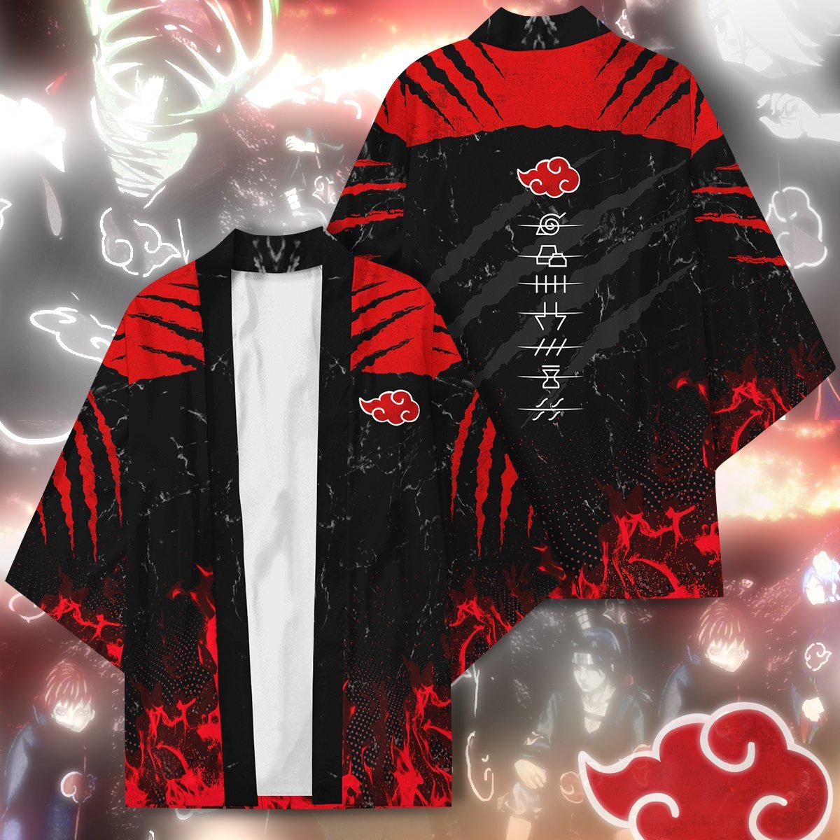 Naruto Kimono - Naruto Akatsuki Pride Kimono FDM3107