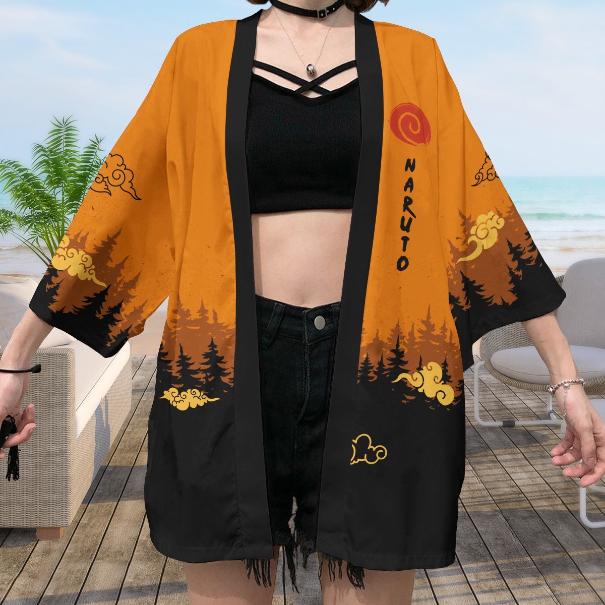 Naruto Kimono - Naruto Kyubi Kimono FDM3107