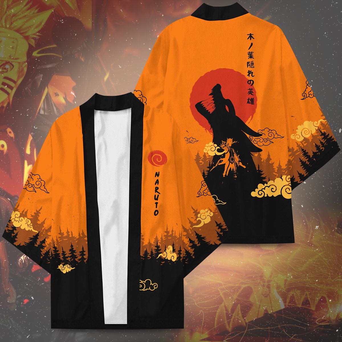 Naruto Kimono - Naruto Kyubi Kimono FDM3107