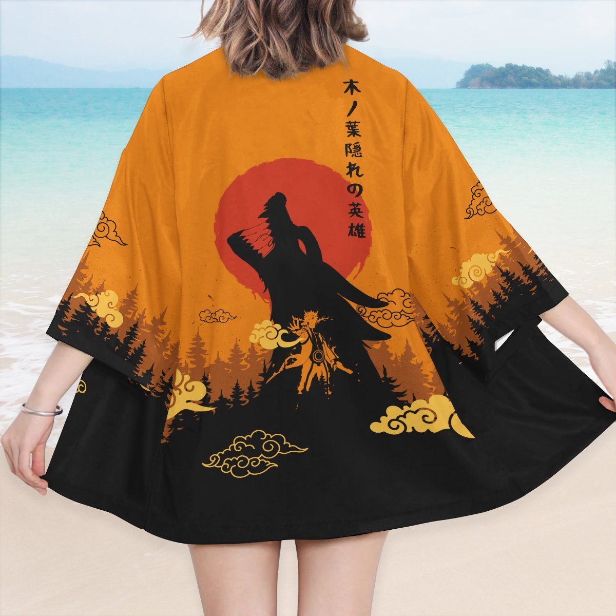 Naruto Kimono - Naruto Kyubi Kimono FDM3107