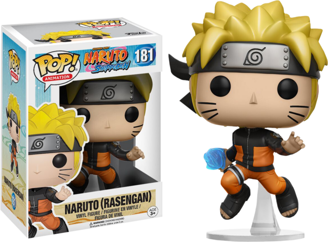 Funko Pop! Naruto: Shippuden - Naruto (Rasengan) #181