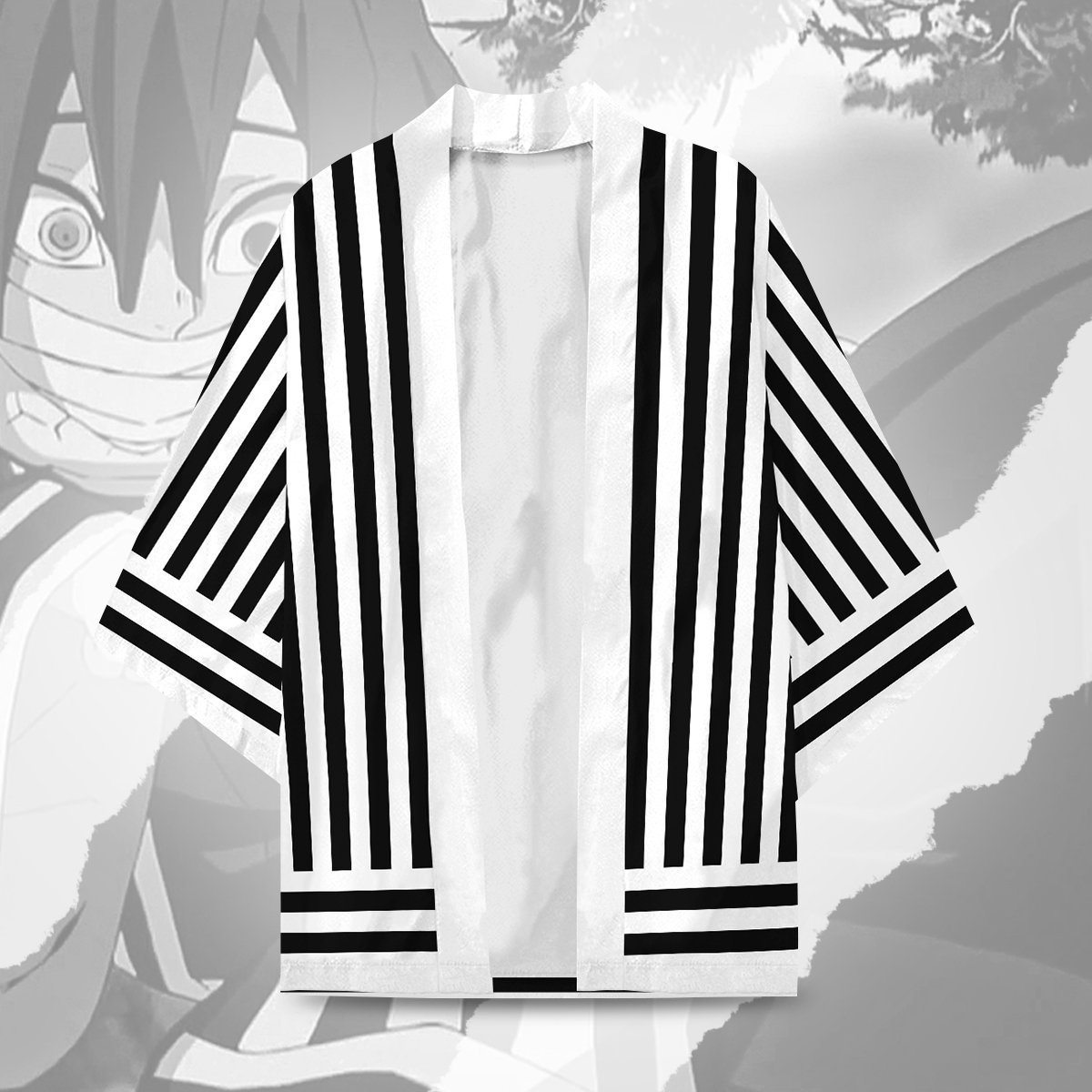 Demon Slayer Kimono - Obanai Iguro Kimono FDM3107