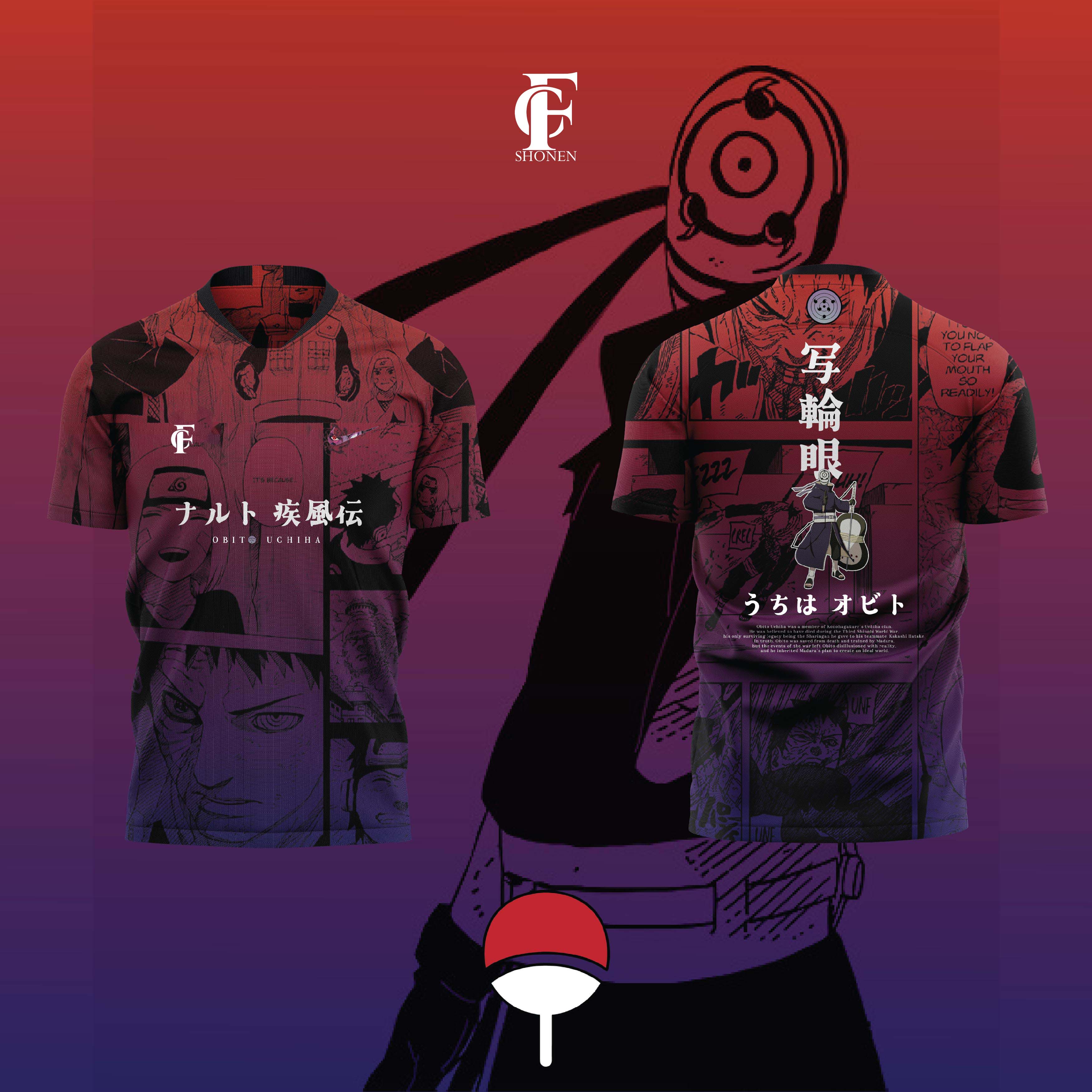 Soccer Jersey OBITO UCHIHA