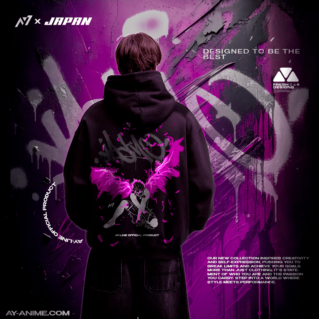 The Unpredictable One Streetwear Hoodie Black