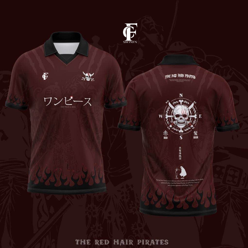 Soccer Jersey THE RED HAIR PIRATES