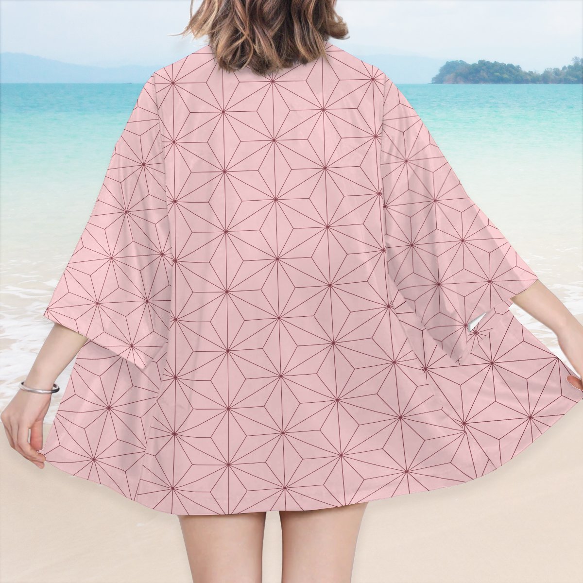 Demon Slayer Kimono - Summer Nezuko Kimono FDM3107