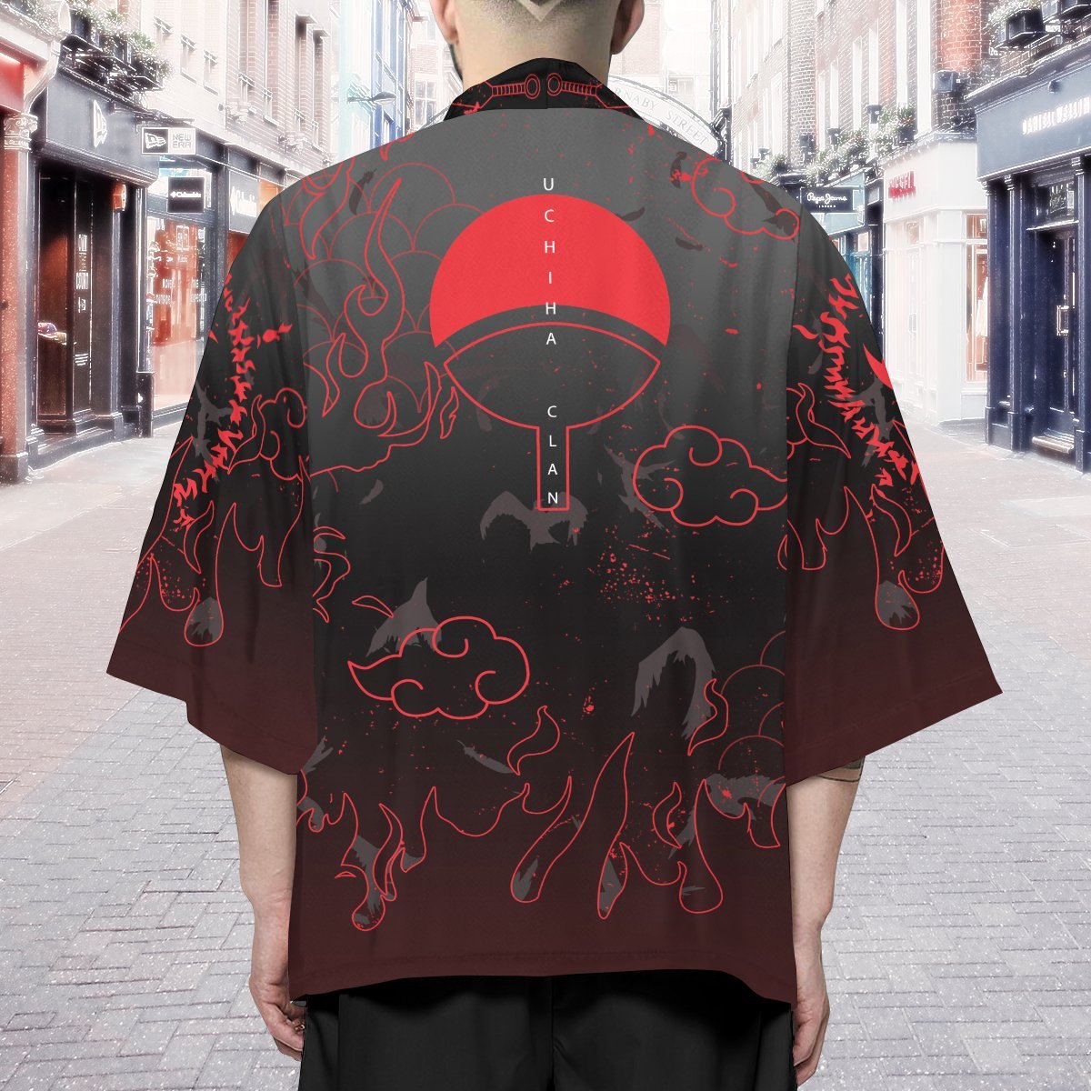 Naruto Kimono - Uchiha Emblem Kimono FDM3107