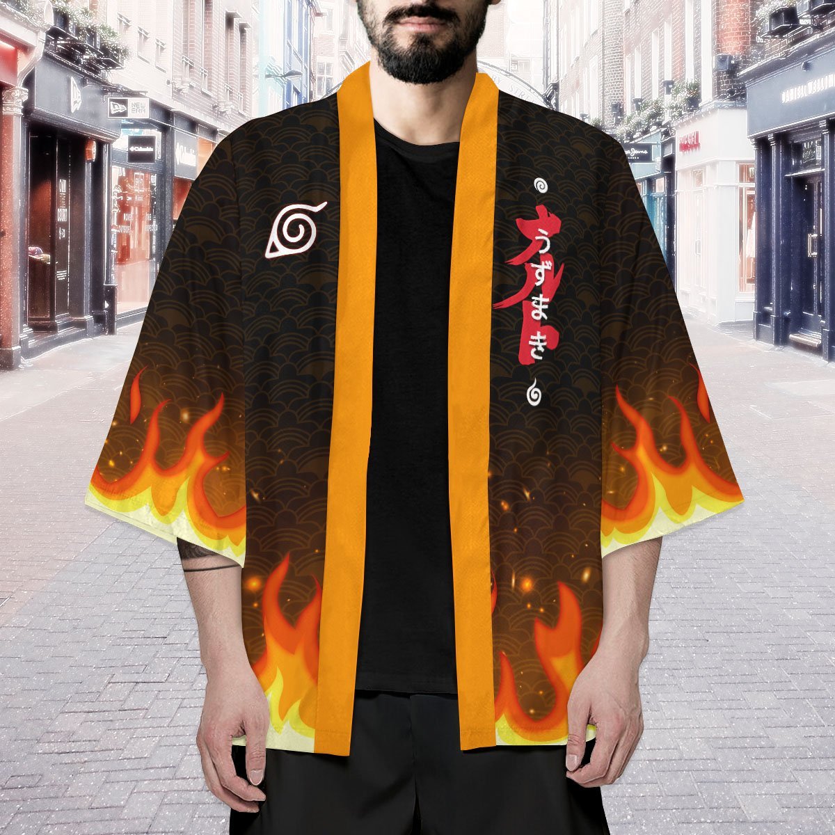 Naruto Kimono - Uzumaki Emblem Kimono FDM3107