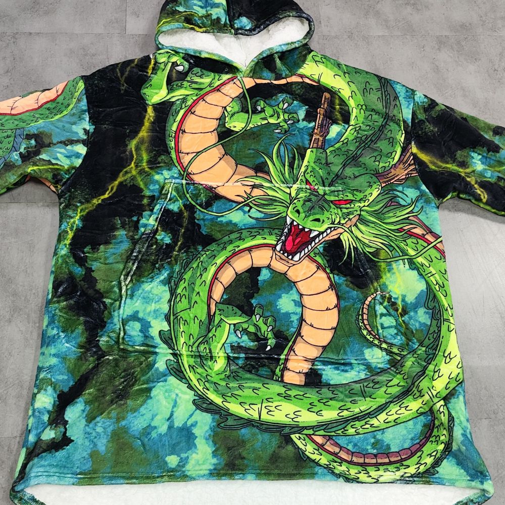 Wishing Dragon Hoodie Blanket