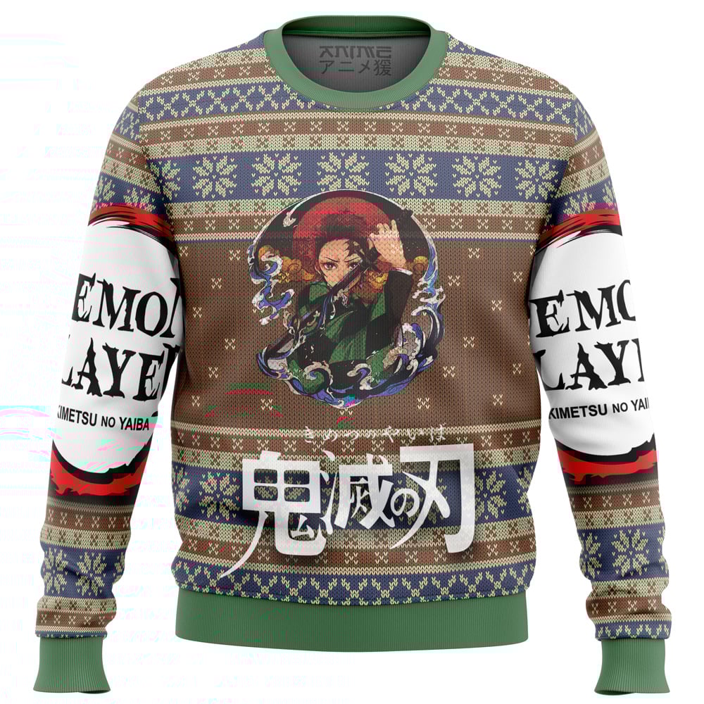 Demon Slayer Alt Ugly Christmas Sweater