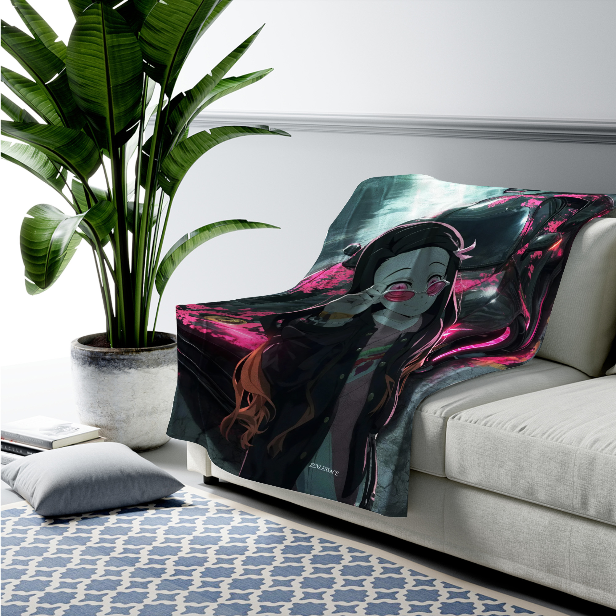 Kimetsu no Yaiba Fleece Blanket