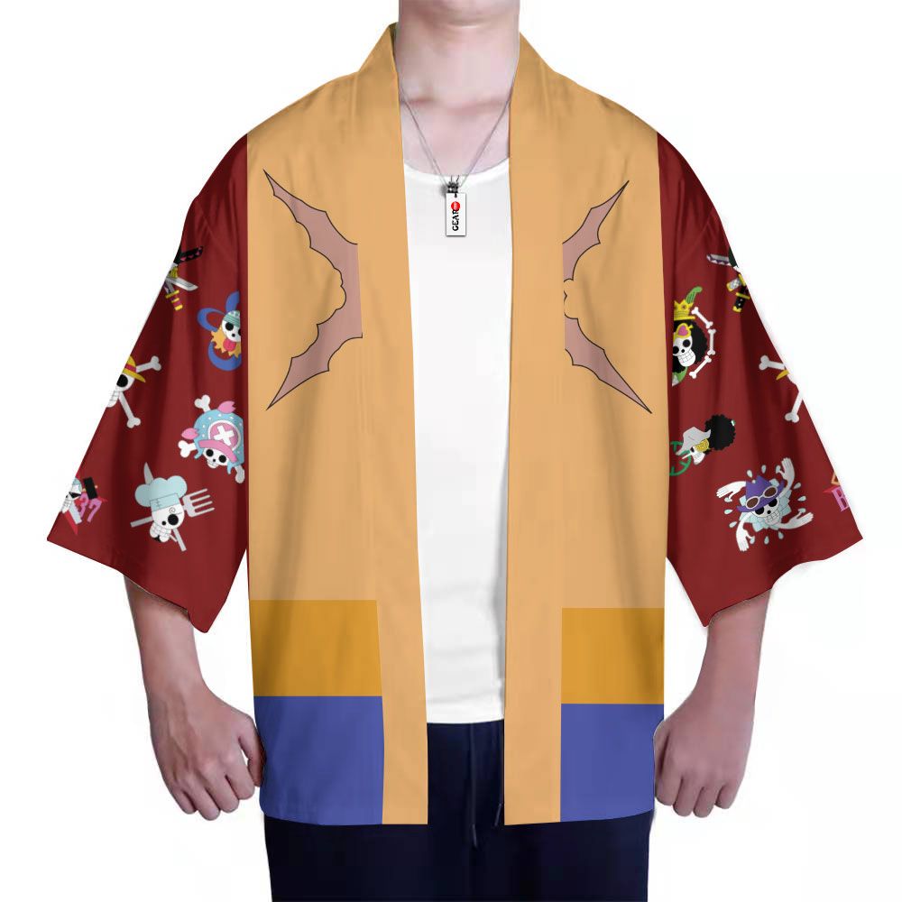 One Piece Kimono - Straw Hat Luffy Kimono Clothes GOT1308