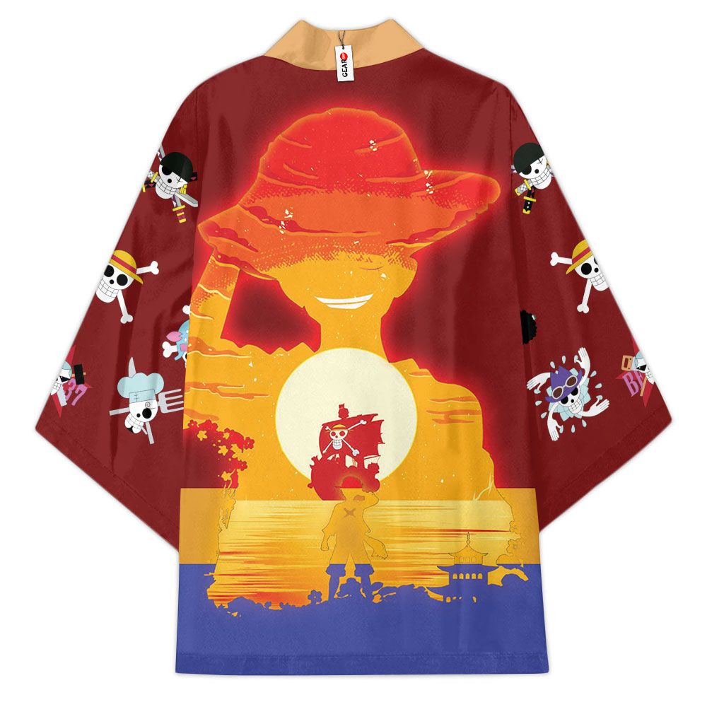 One Piece Kimono - Straw Hat Luffy Kimono Clothes GOT1308