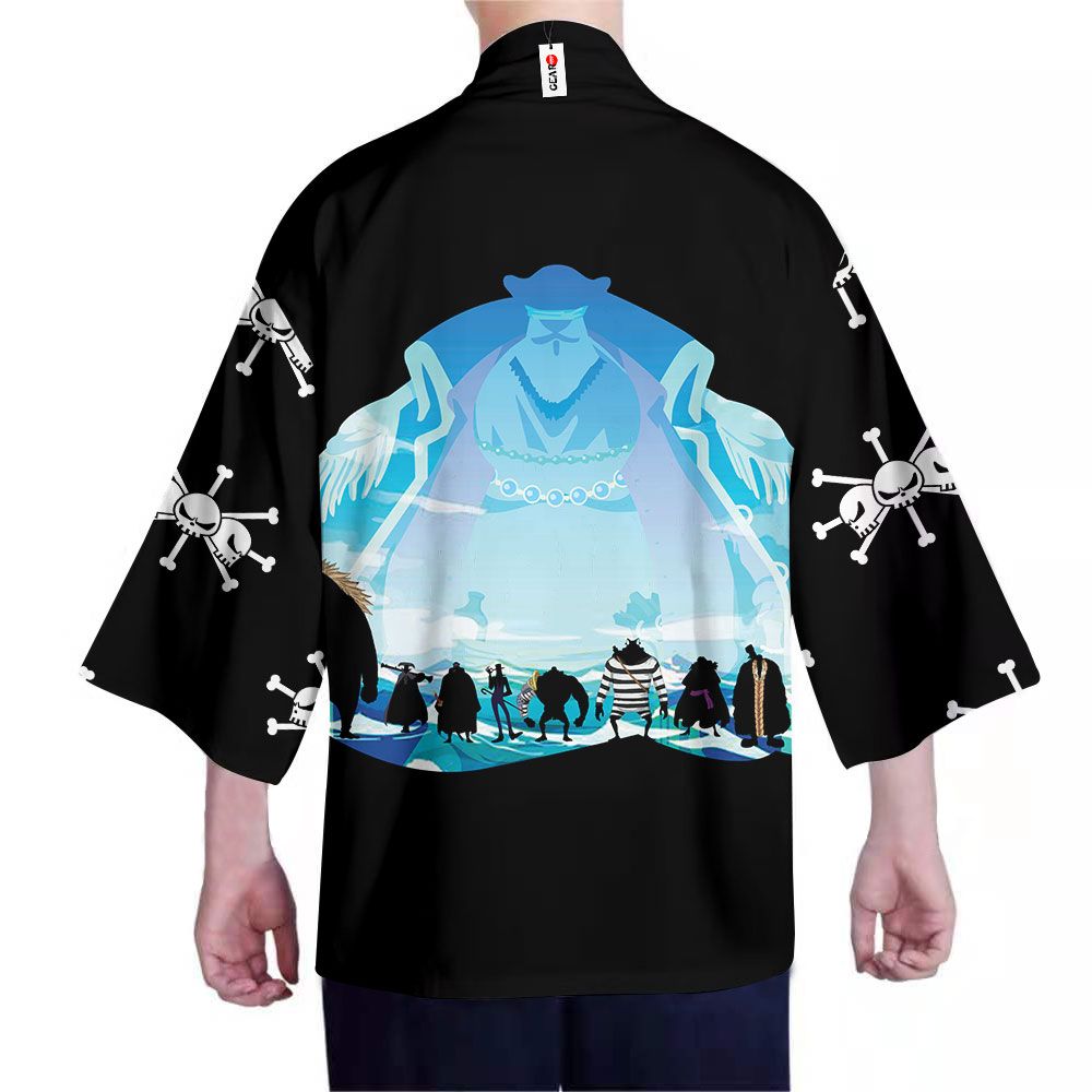 One Piece Kimono - Blackbeard Pirates Kimono Clothes GOT1308