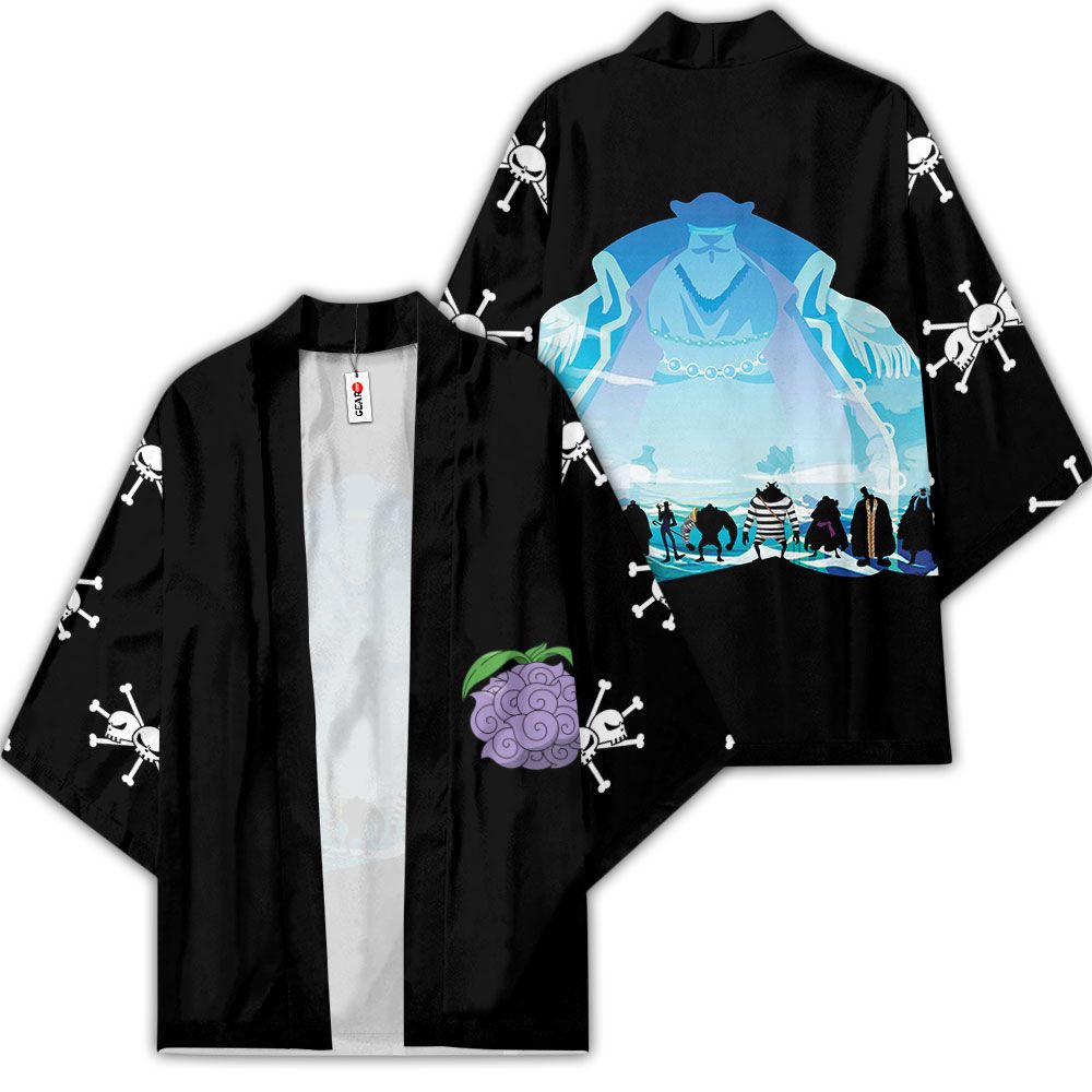 One Piece Kimono - Blackbeard Pirates Kimono Clothes GOT1308