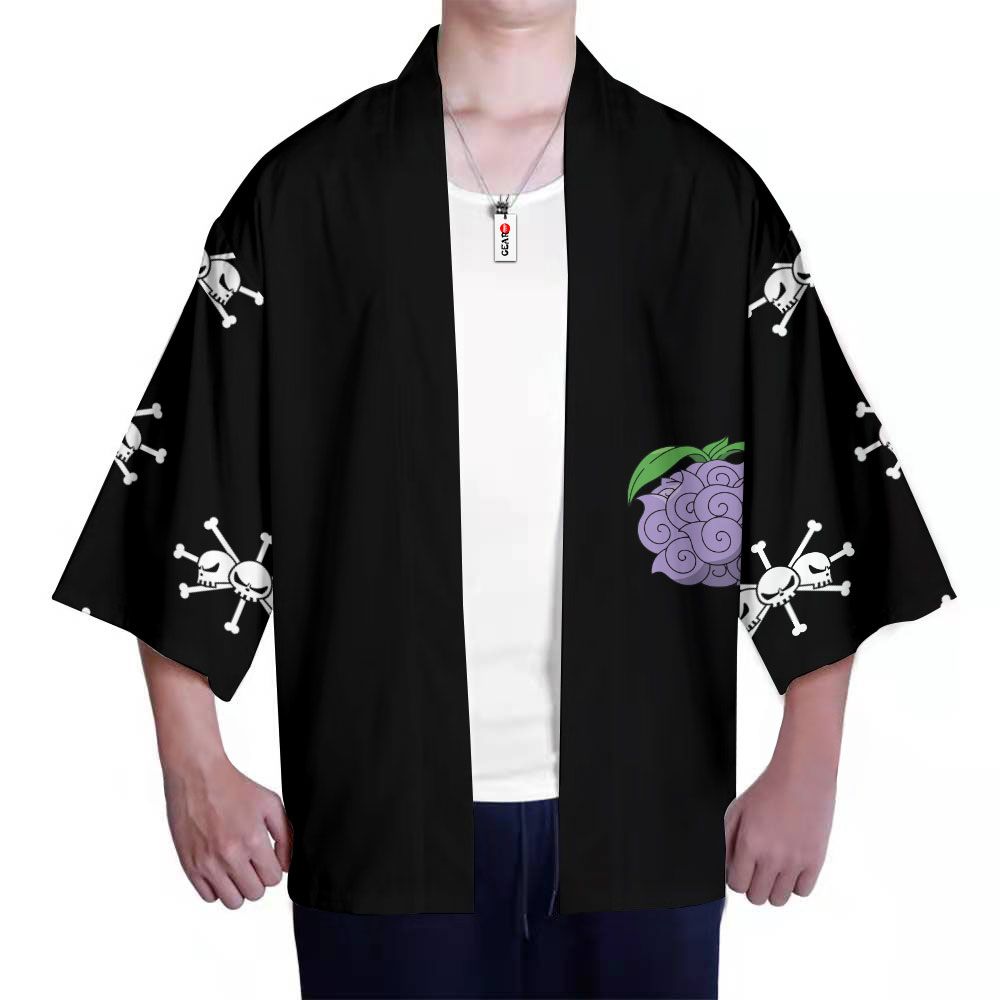 One Piece Kimono - Blackbeard Pirates Kimono Clothes GOT1308