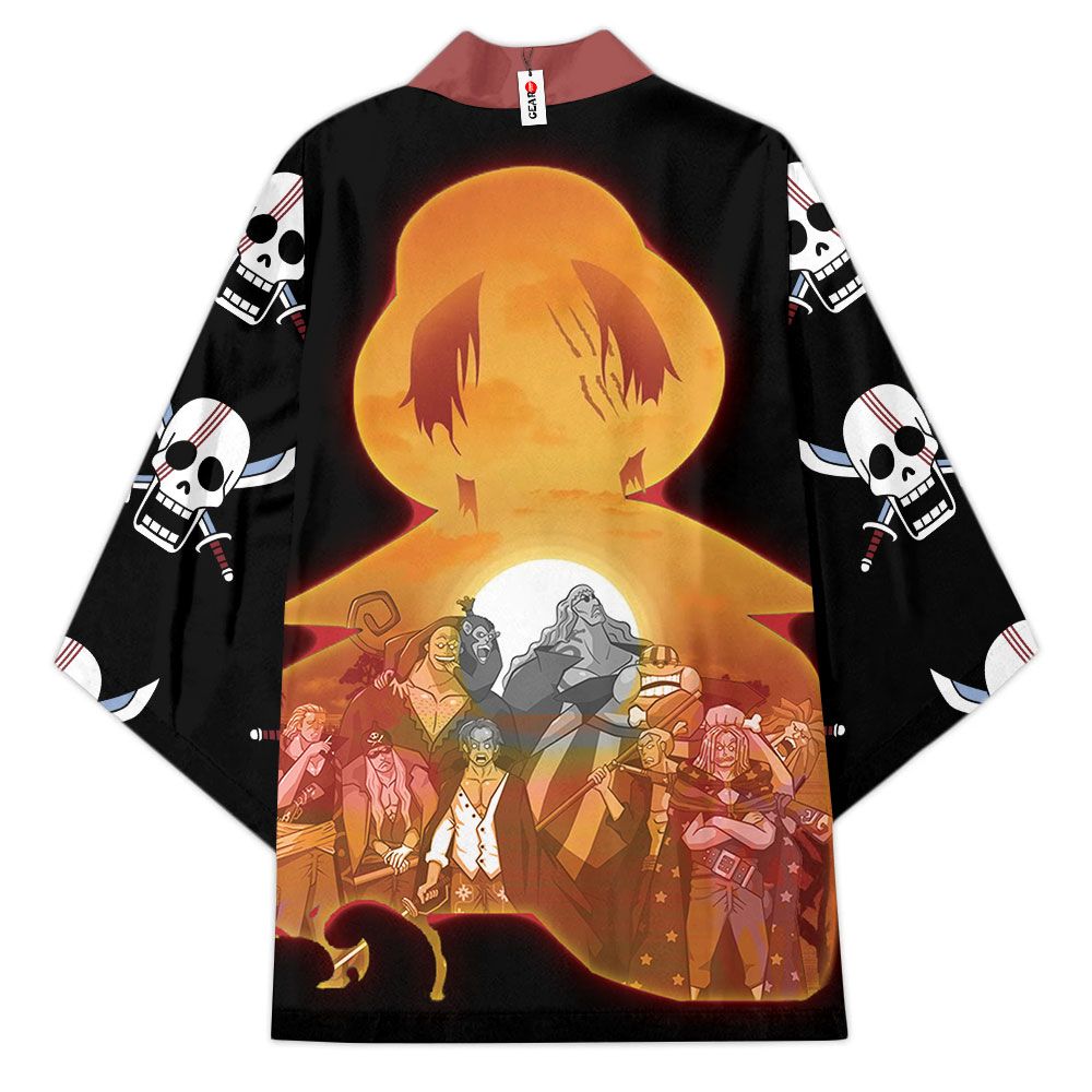 One Piece Kimono - Shanks Red Hair Pirates Kimono Clothes GOT1308