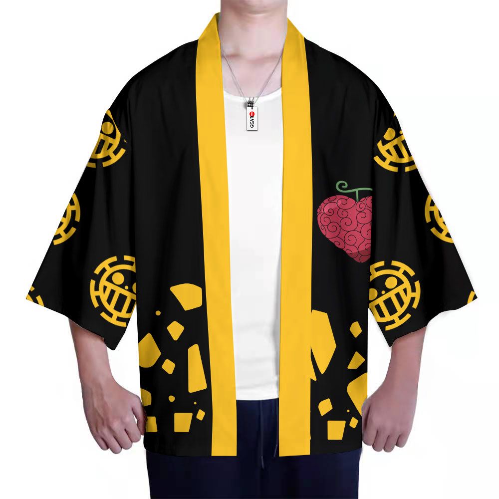 One Piece Kimono - Law Heart Pirates Kimono Clothes GOT1308