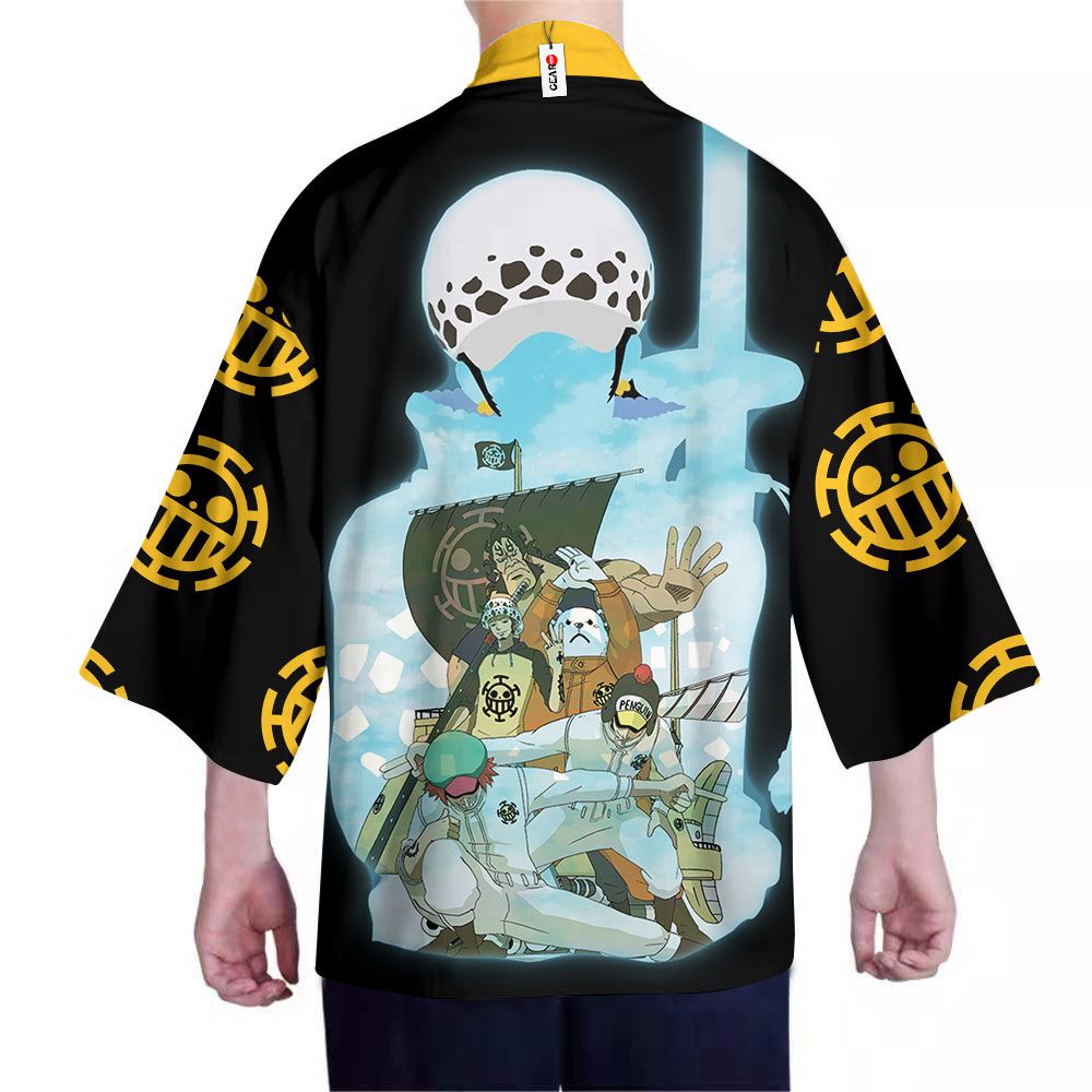 One Piece Kimono - Law Heart Pirates Kimono Clothes GOT1308