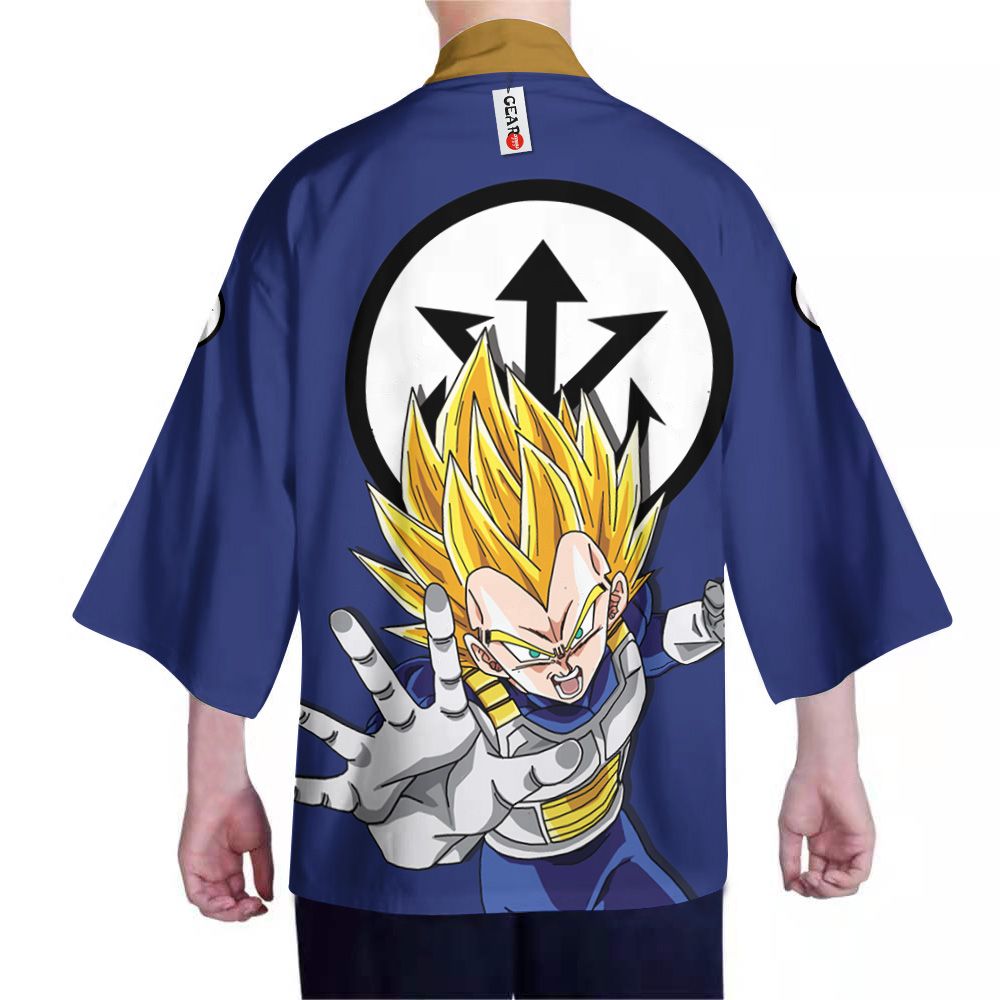 Dragon Ball Kimono - Vegeta SSJ Kimono Custom Clothes GOT1308