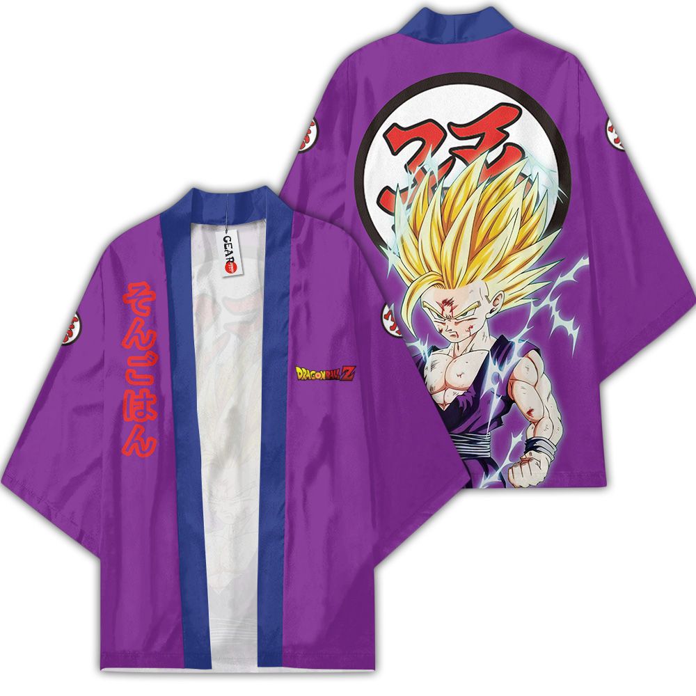 Dragon Ball Kimono - Gohan SSJ Kimono Custom Clothes GOT1308