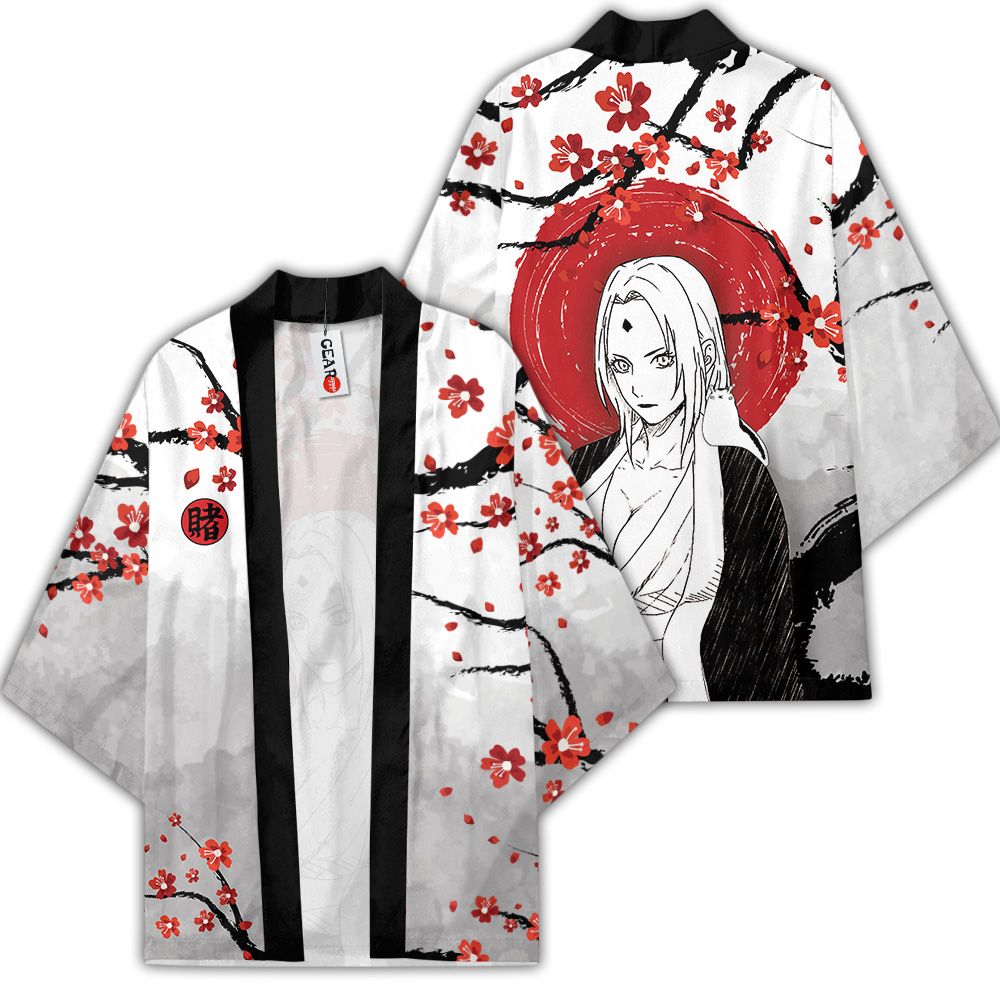 Naruto Kimono - Tsunade Kimono Custom Cherry Blossom Clothes GOT1308