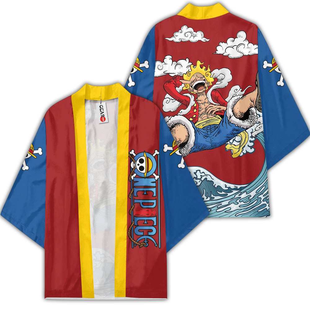 Luffy Gear 5 Anime Kimono