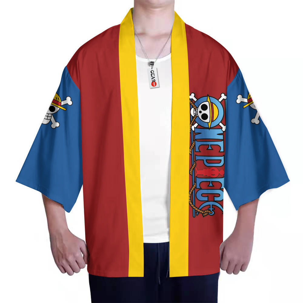 Luffy Gear 5 Anime Kimono