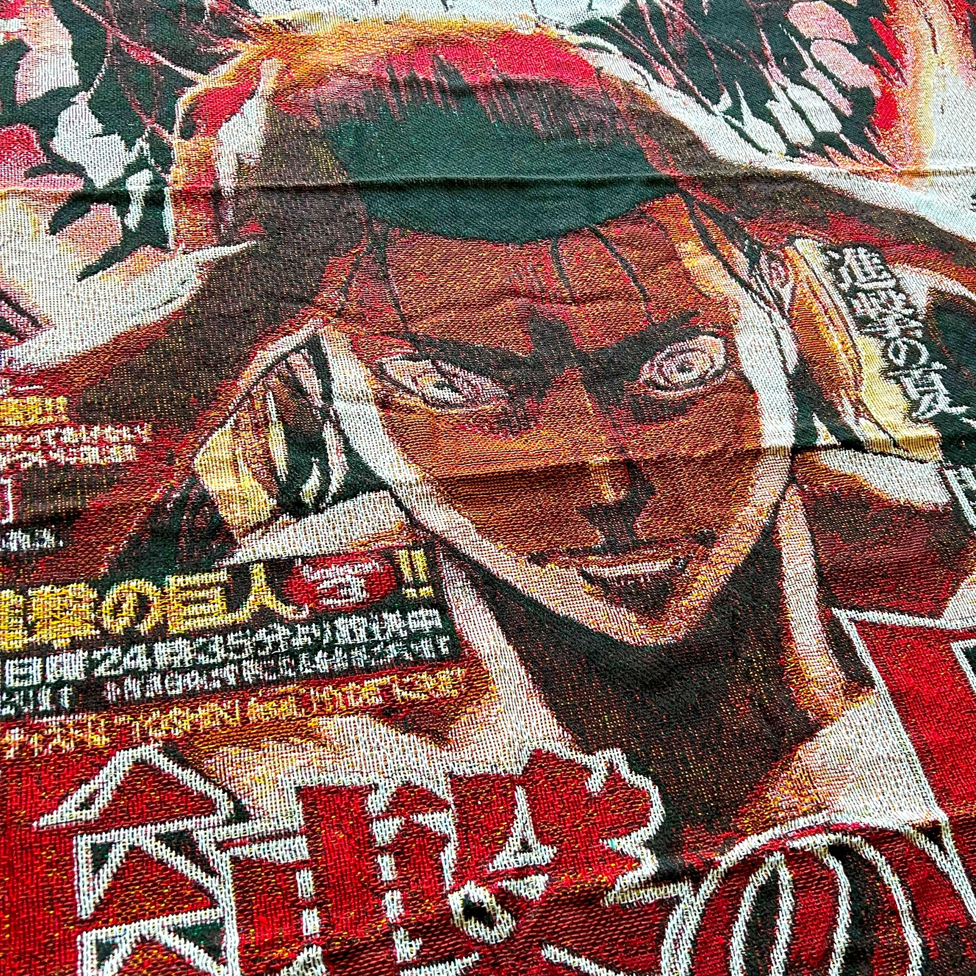 Vintage Eren Manga Tapestry