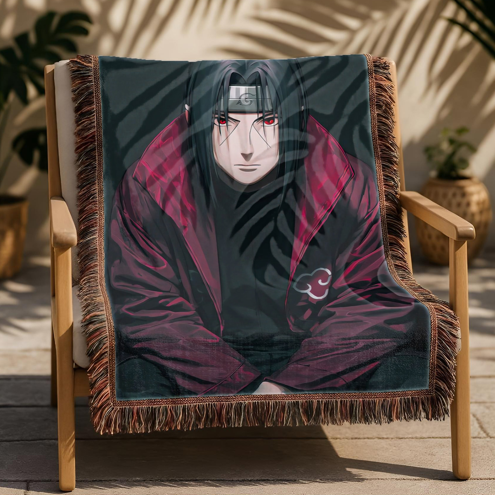 Anime Blanket Naruto Uzumaki Hokage Cloak Pose