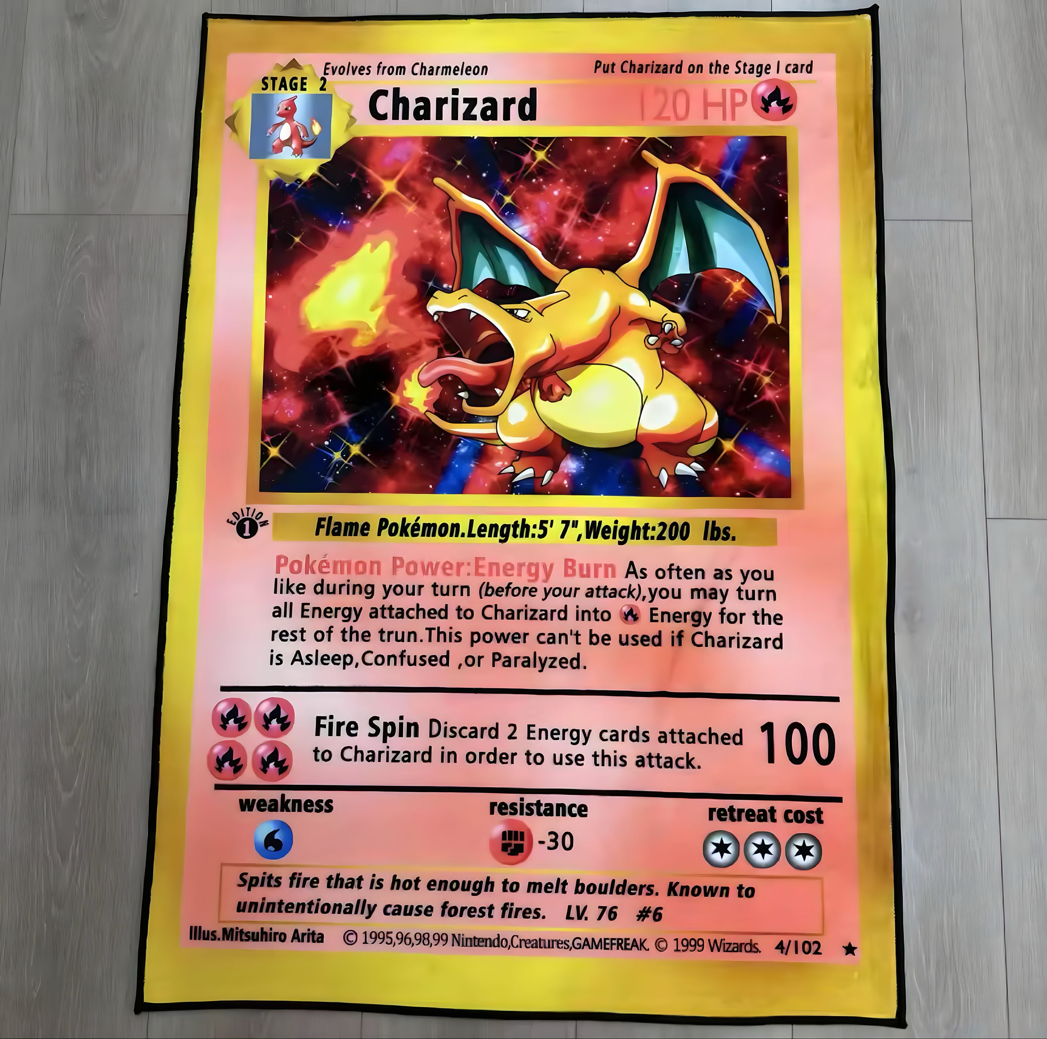 Glurak Holo - Pokémon