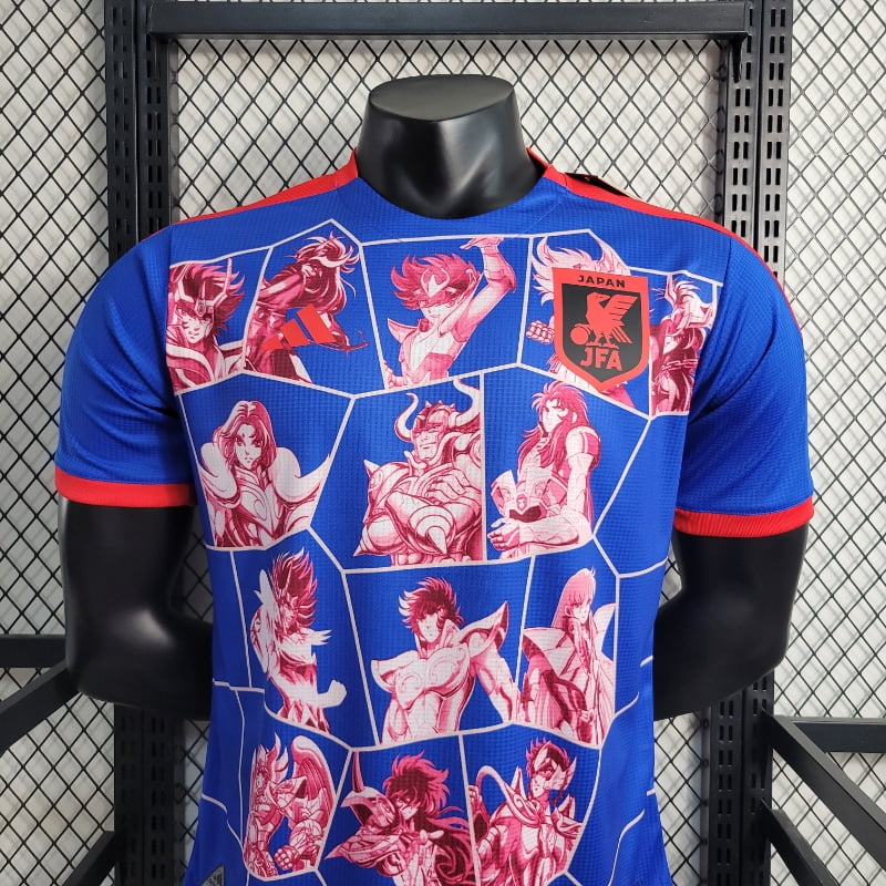 2023 Players Japan Blue Saint Seiya Special Edition Soccer Jersey