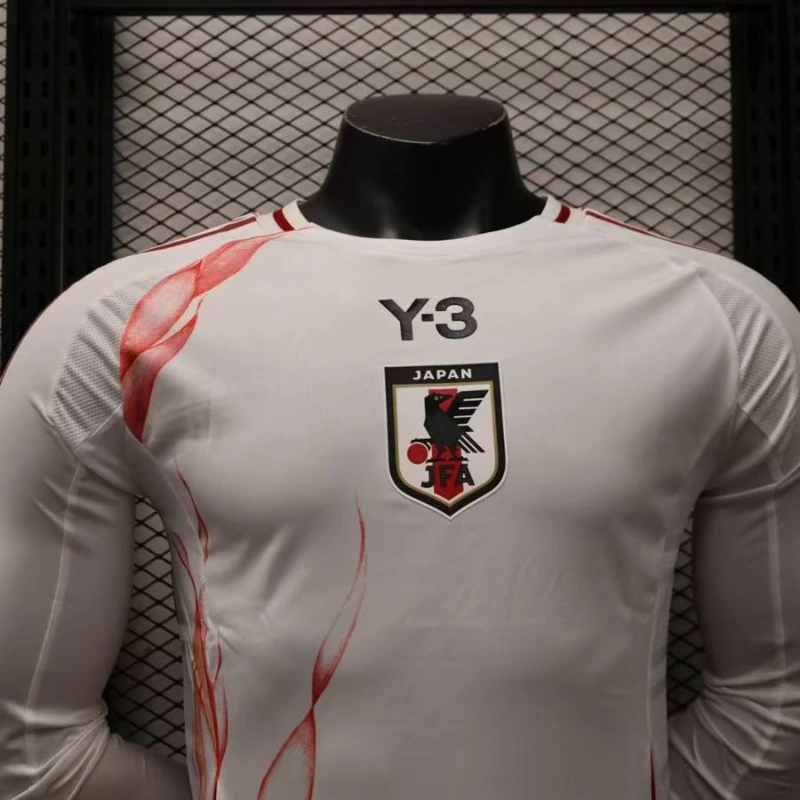 Player Version Japan Long Sleeve Soccer Jersey Away