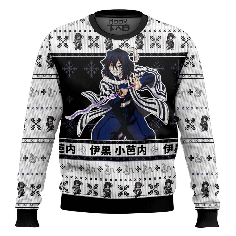 Obanai Demon Slayer Ugly Christmas Sweater
