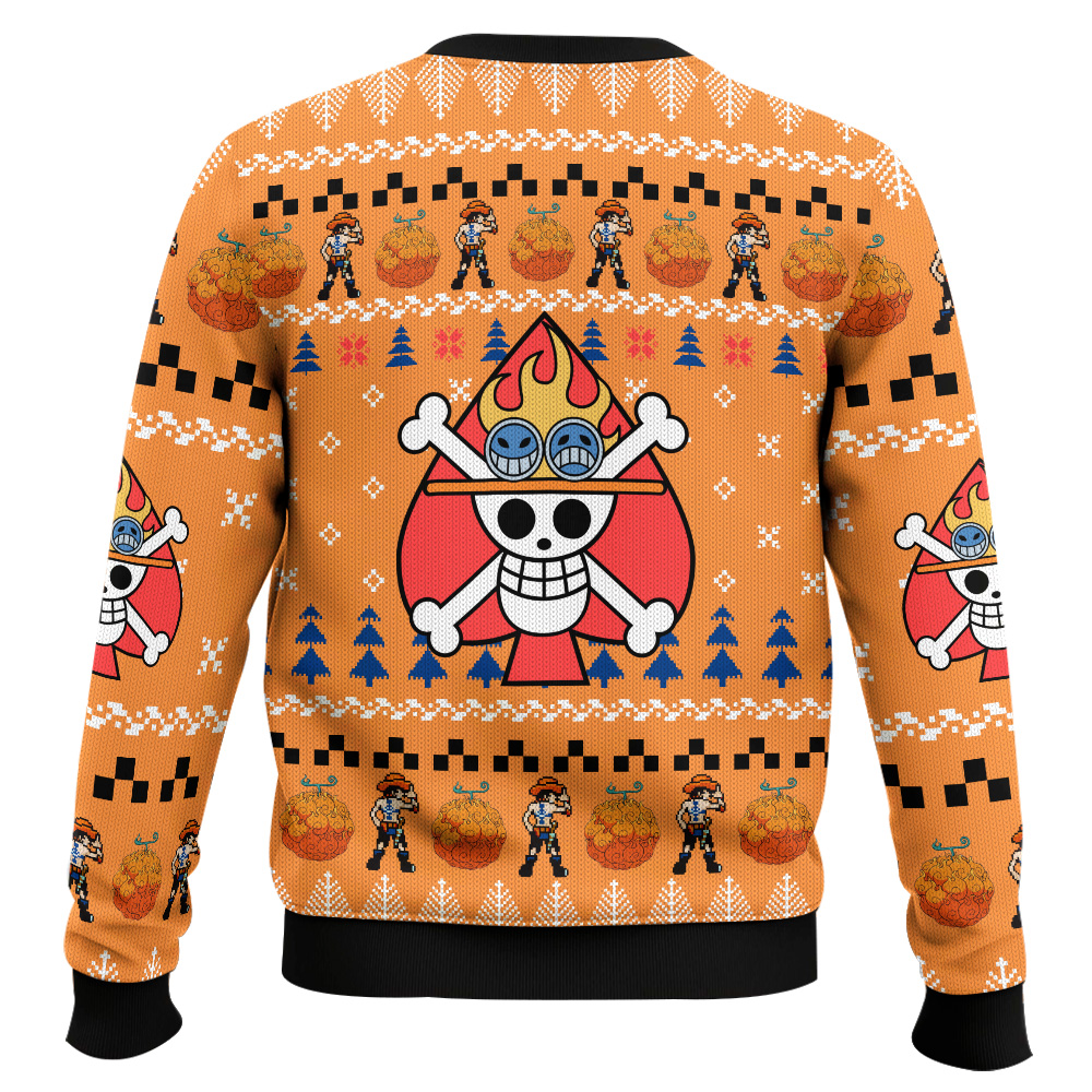 Ace One Piece Ugly Christmas Sweater