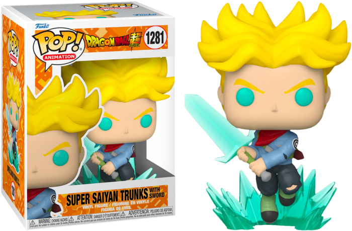 Funko Pop! Dragon Ball Super - Super Saiyan Trunks with Sword #1281