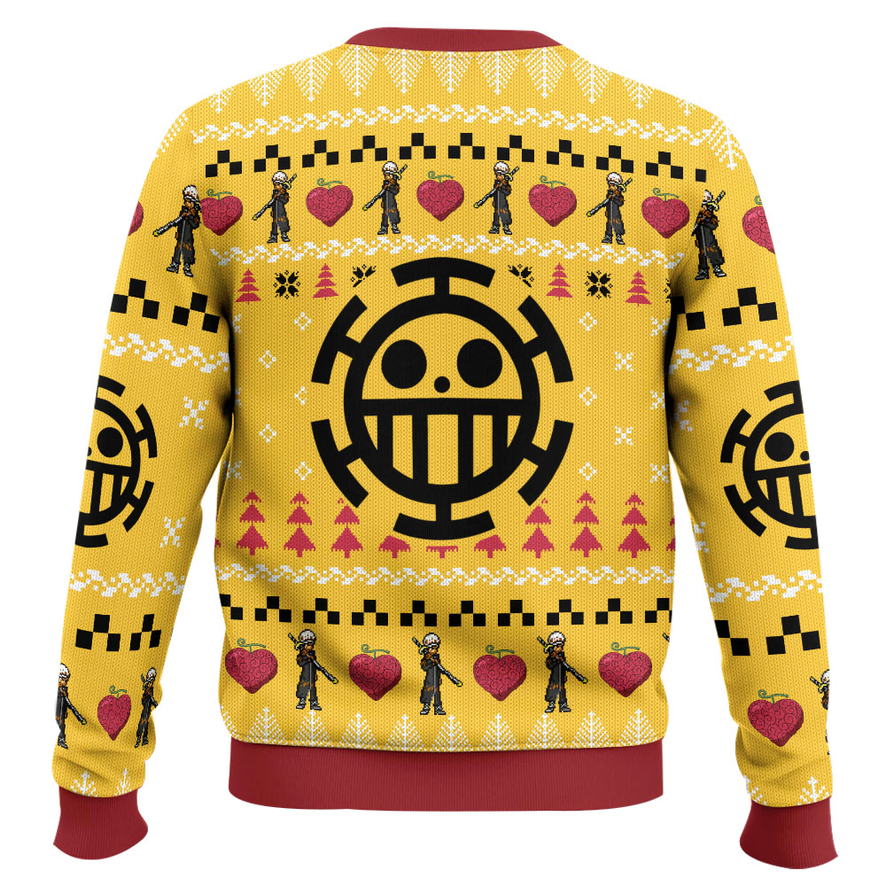 Law One Piece Ugly Christmas Sweater