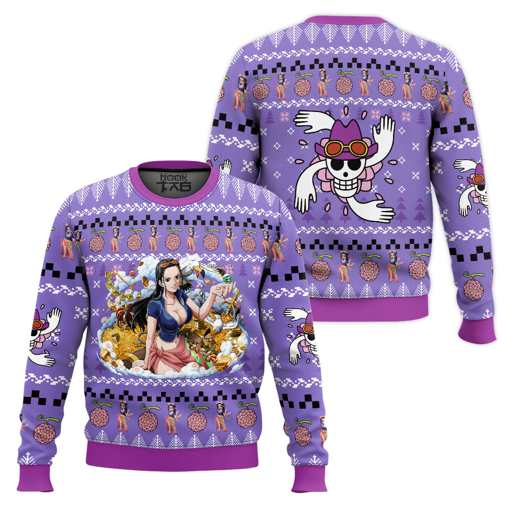 Nico Robin One Piece Ugly Christmas Sweater