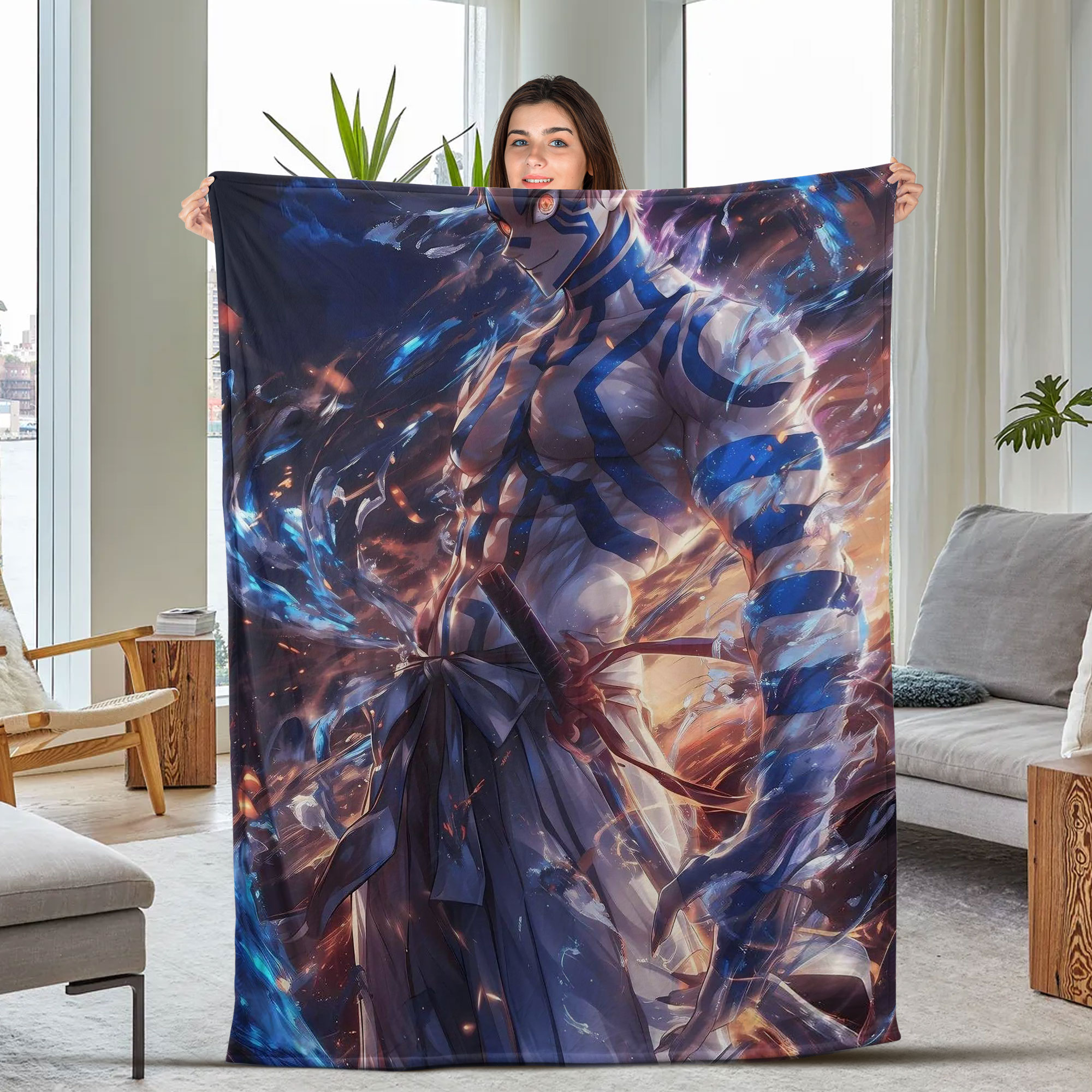 Demon Slayer Corps Fleece Blanket