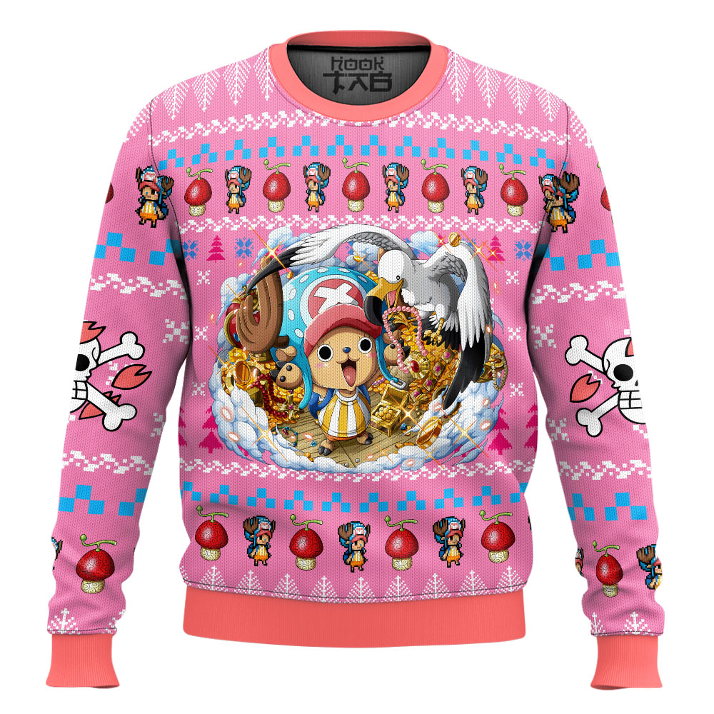 Tony Tony Chopper One Piece Ugly Christmas Sweater