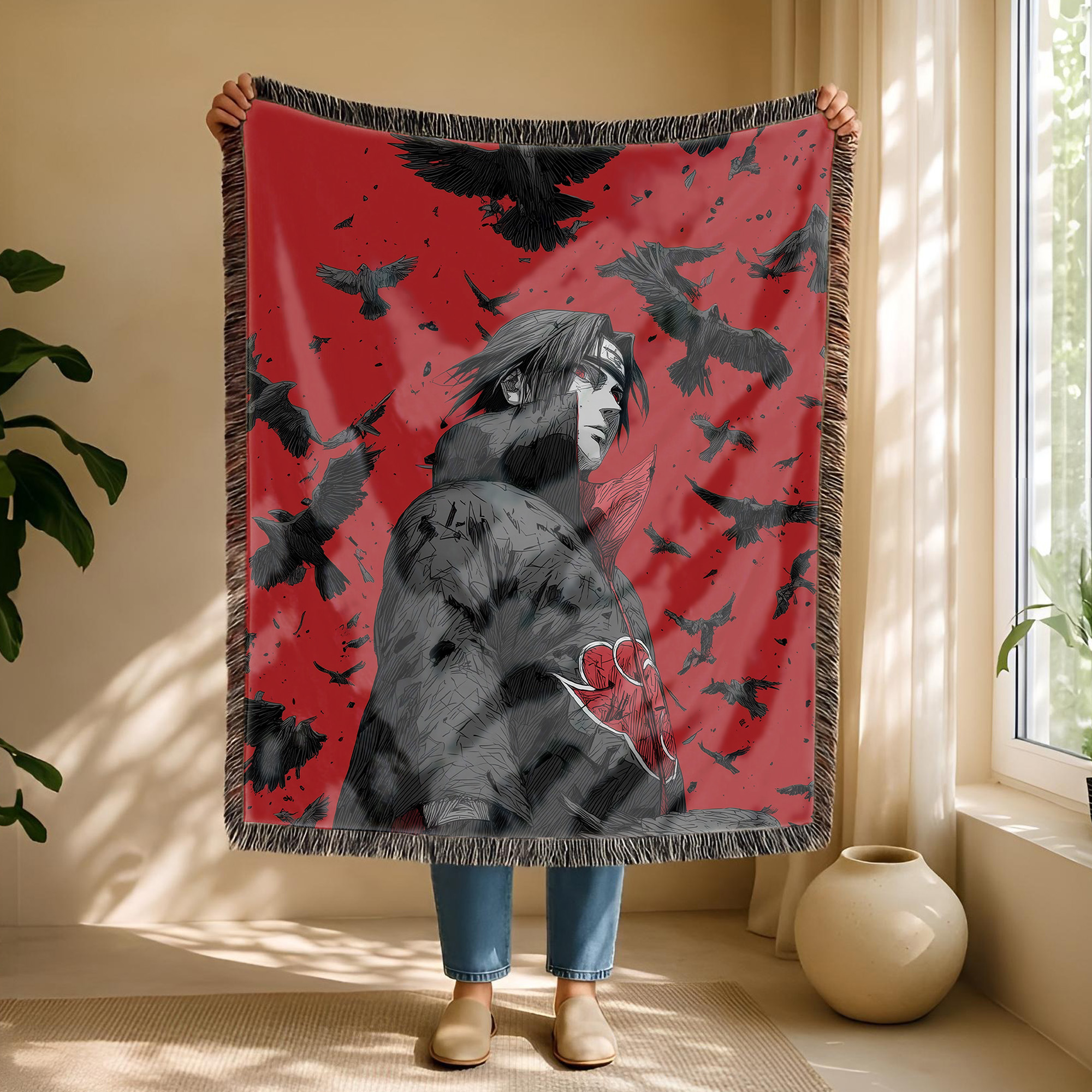 Anime Blanket Rock Lee Dynamic Entry Pose