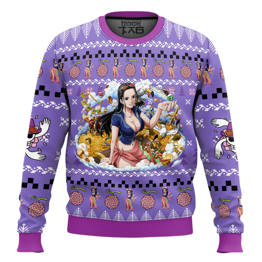 Nico Robin One Piece Ugly Christmas Sweater