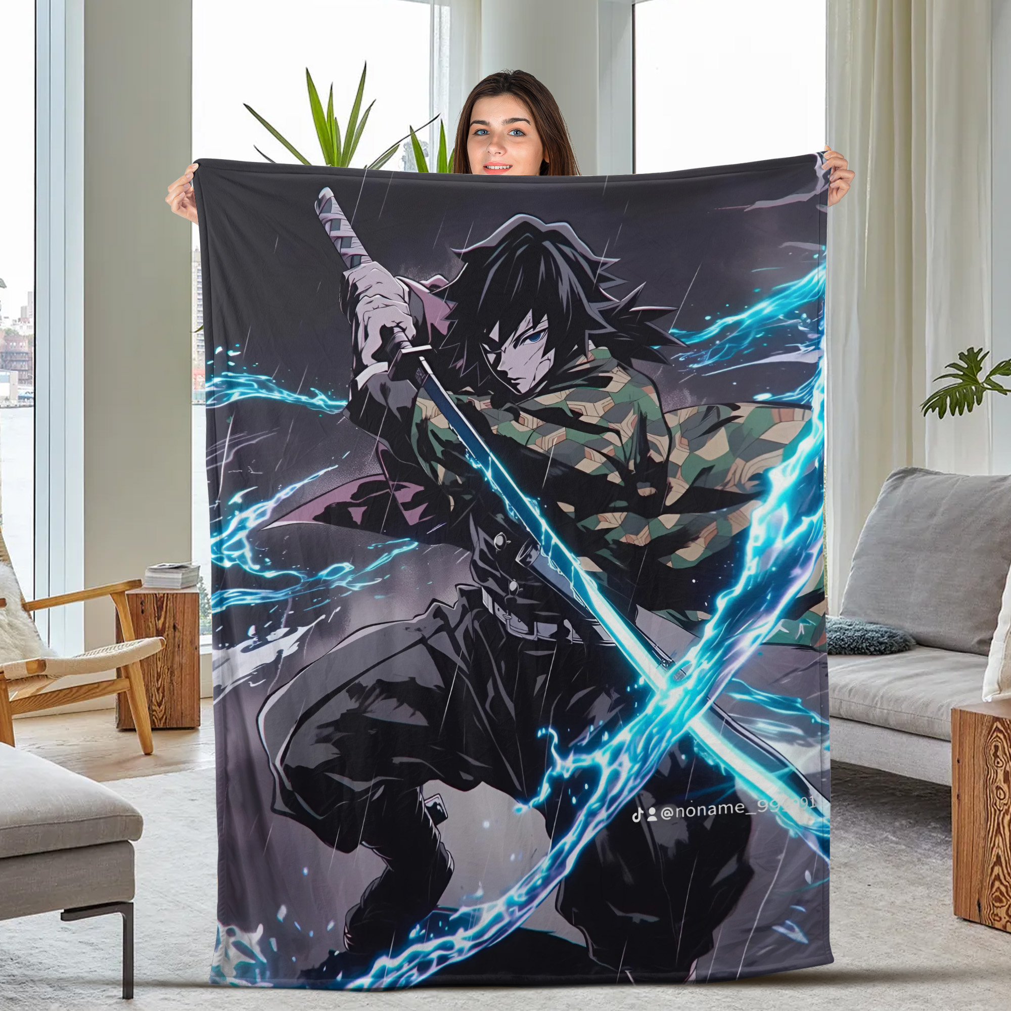 Demon Slayer Fleece Blanket