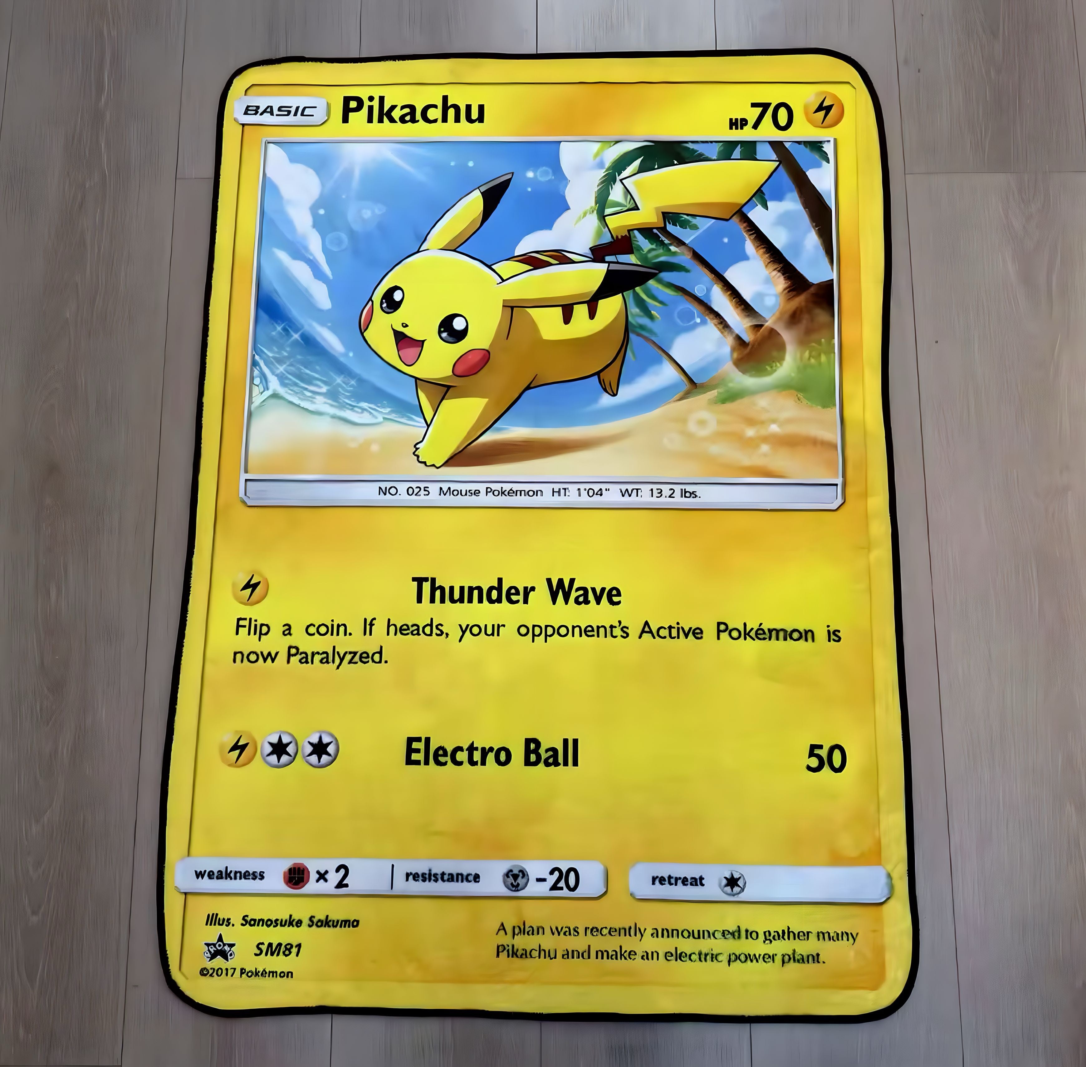 Pikachu Karte - Pokémon