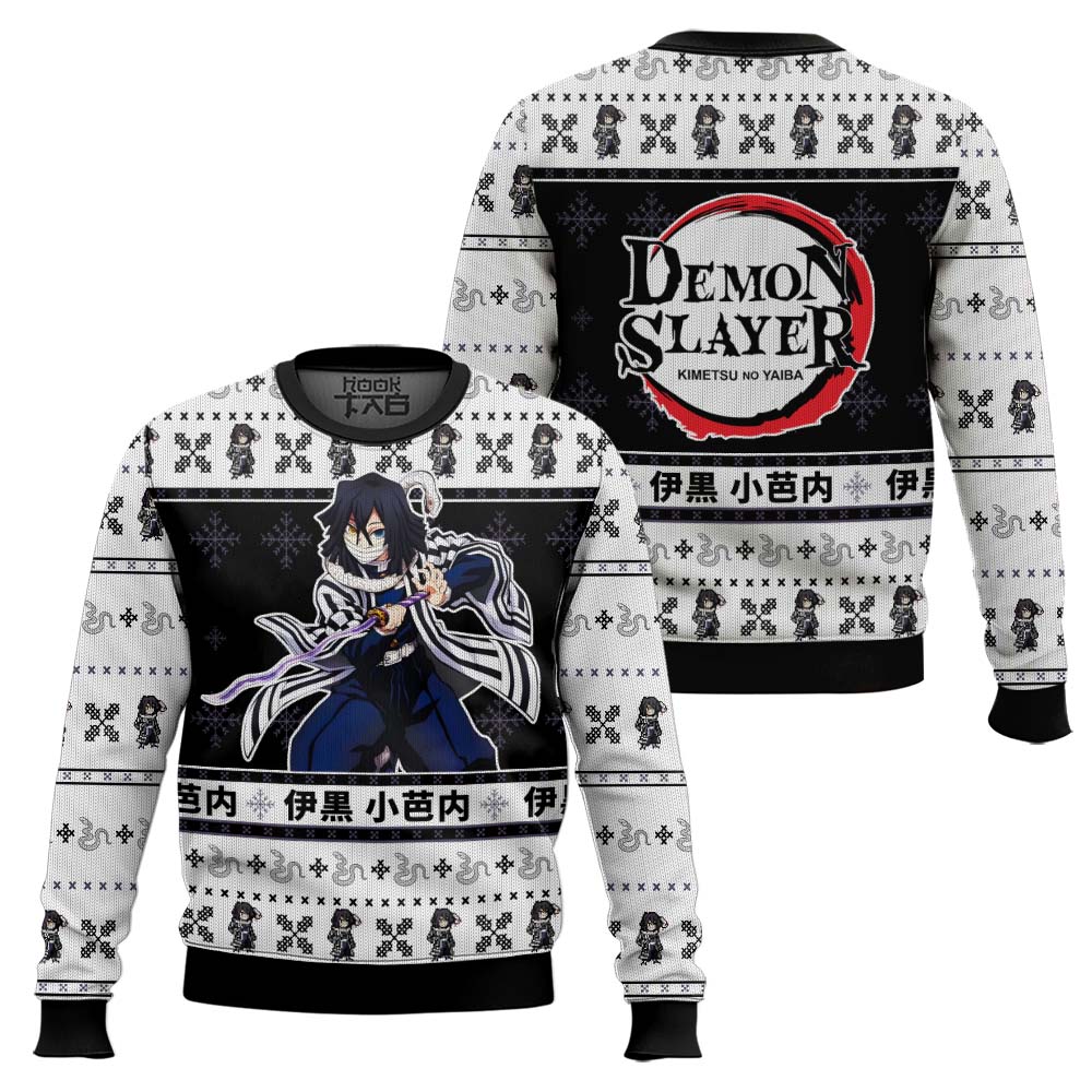 Obanai Demon Slayer Ugly Christmas Sweater