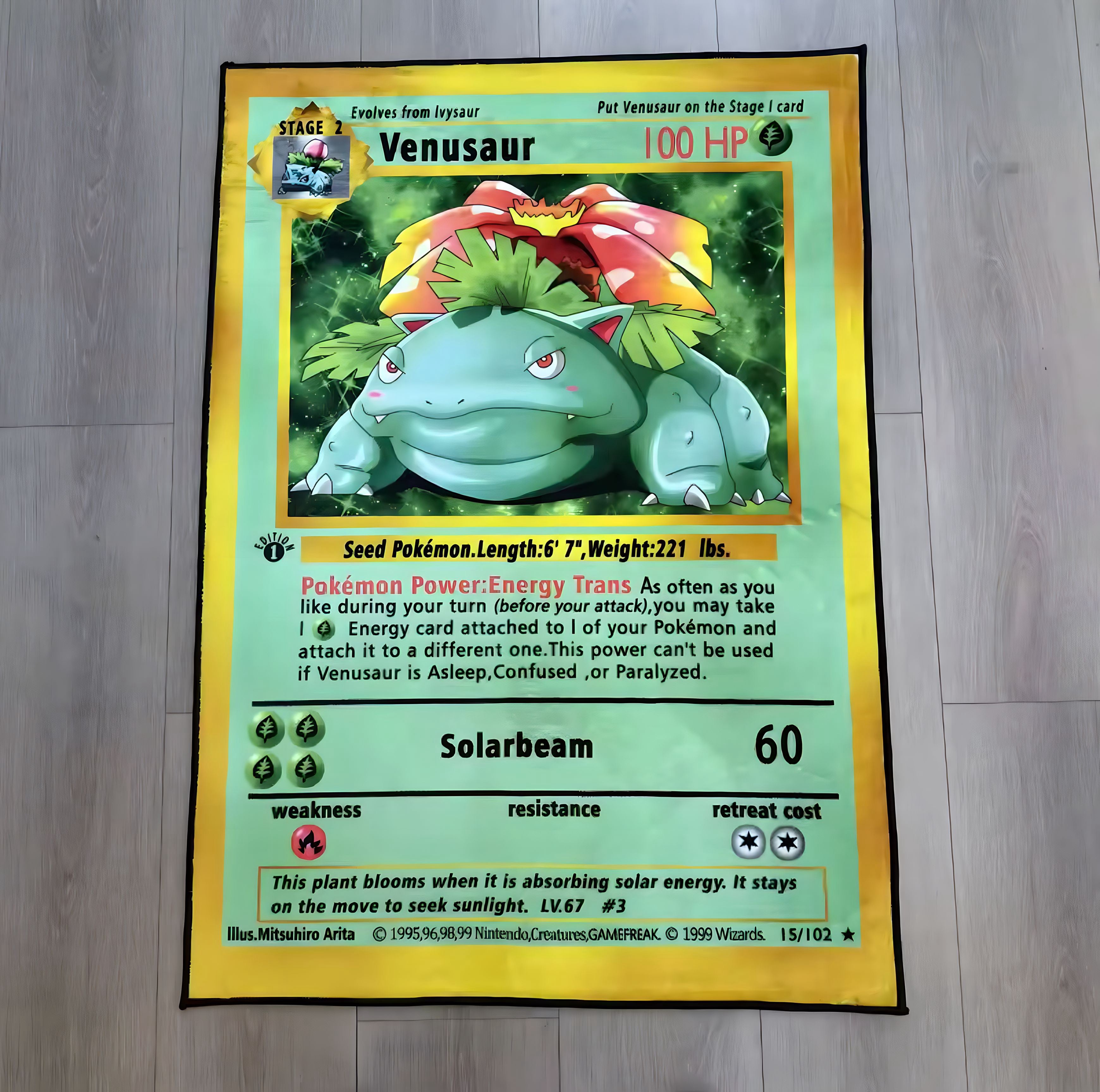 Bisaflor Karte - Pokémon