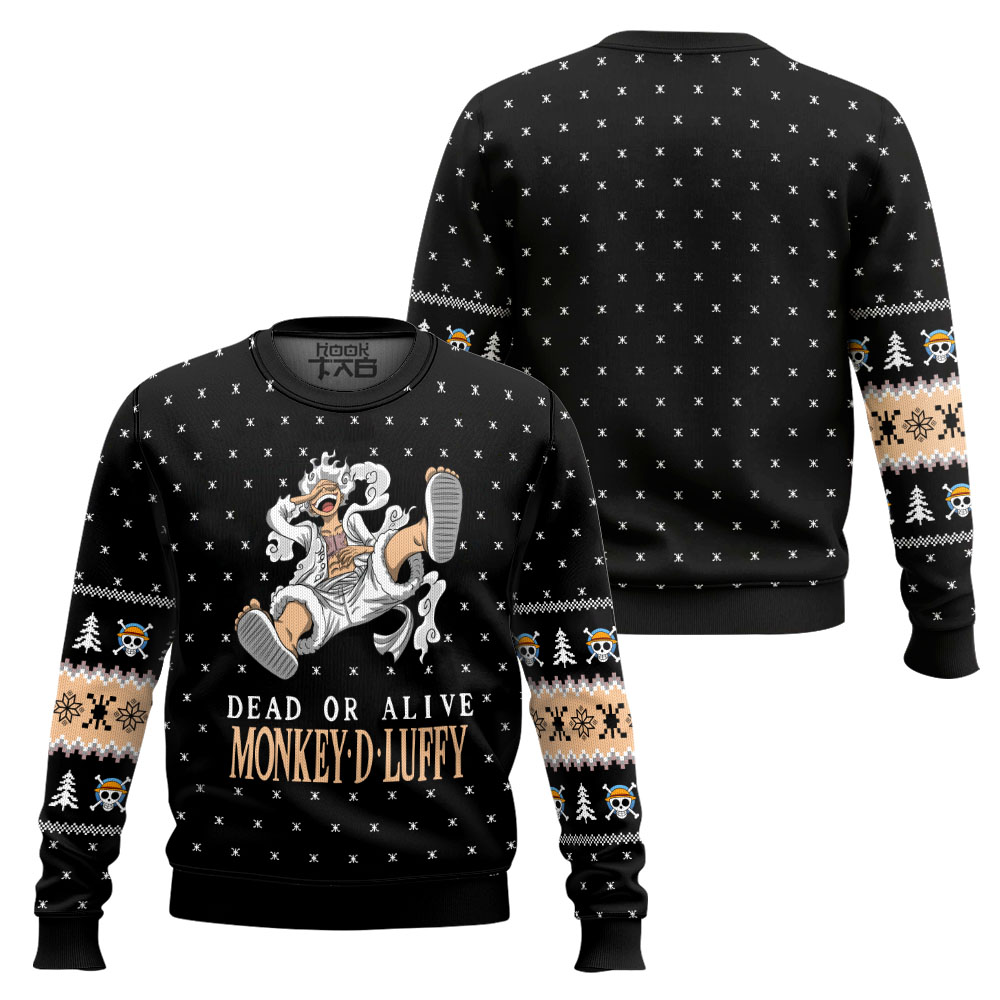 One Piece Dead or Alive Monkey D Luffy Ugly Sweater – LIMITED EDITION